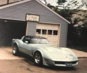 old picture of first garage