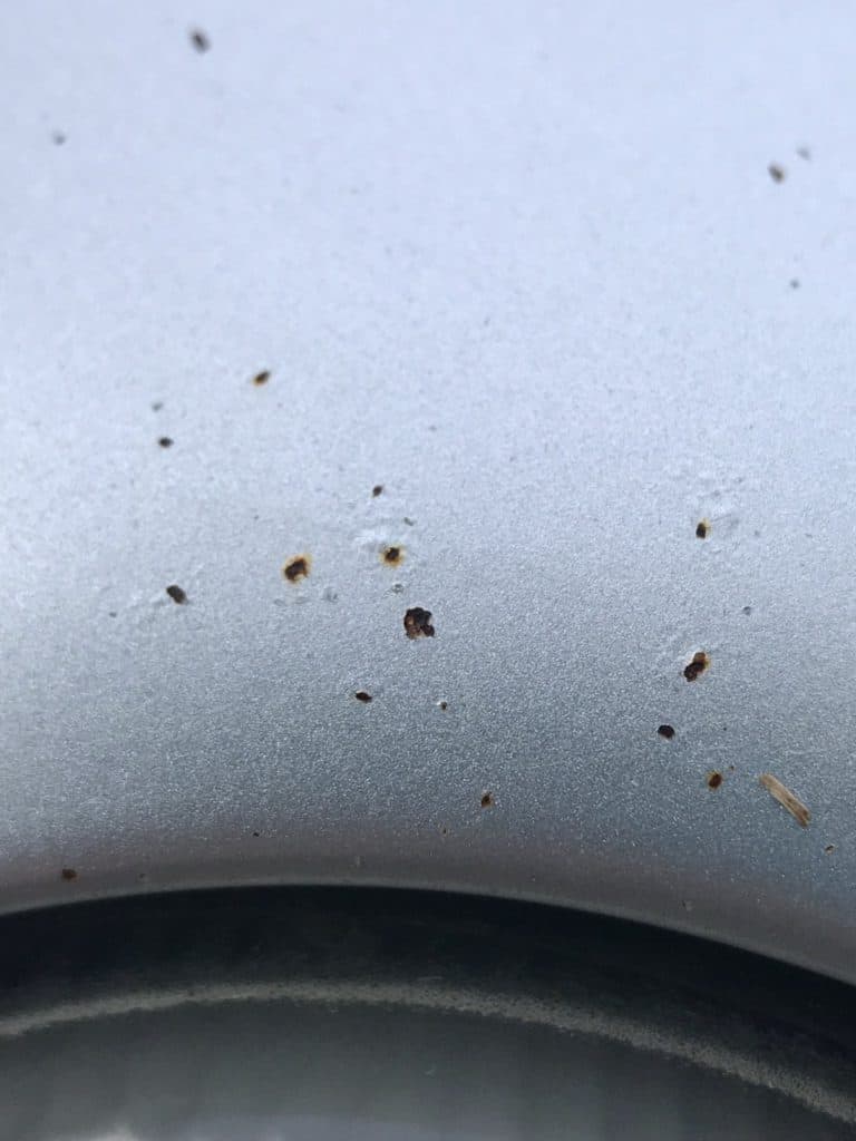 How to Remove Artillery Fungus on Car  